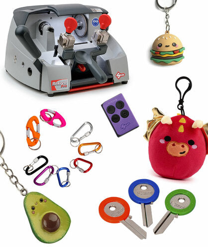 Llaves, mandos y llaveros