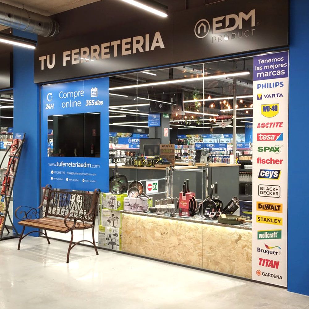 Vinilo para escaparate primeras marcas castellano