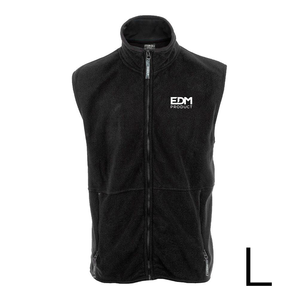 Chaleco forro polar talla-l fleece 280g/m²