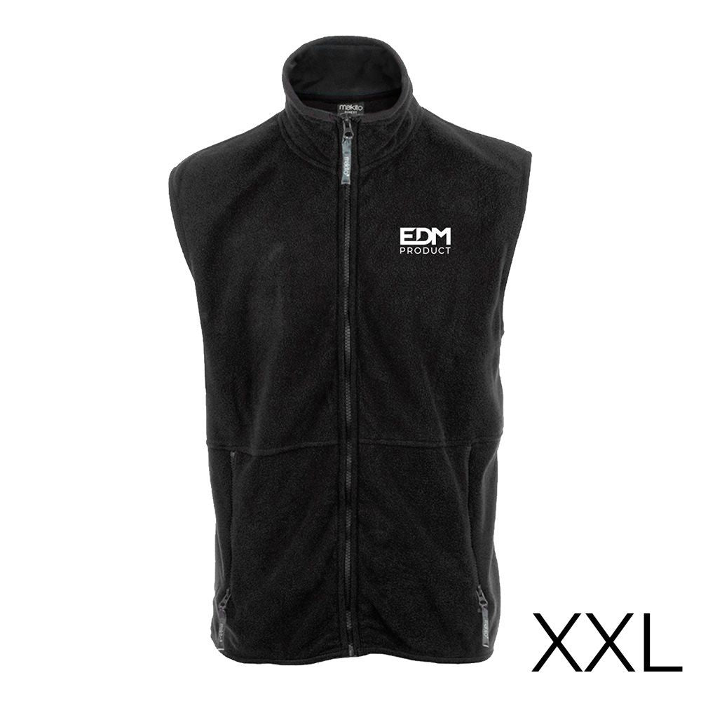 Chaleco forro polar talla-xxl fleece 280g/m²