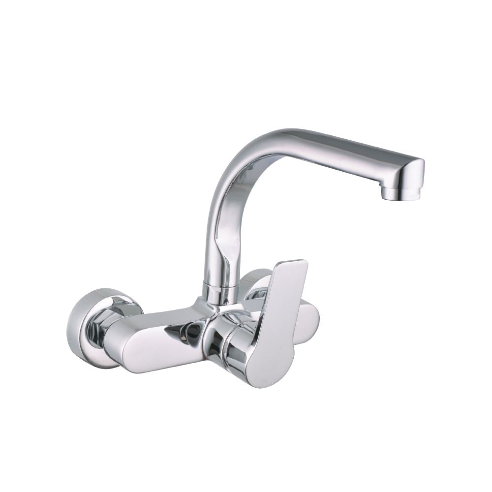 Grifo monomando de cocina caño bajo empotrado serie altea