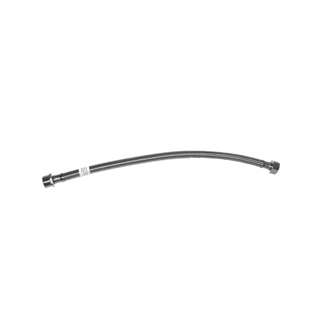 Latiguillo flexible inoxidable m-h 1/2-3/8 - 30 cm