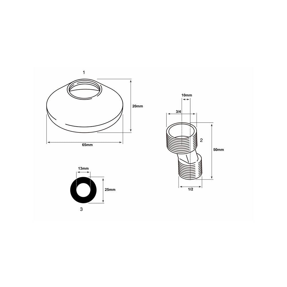 Excéntricas y florones. kit