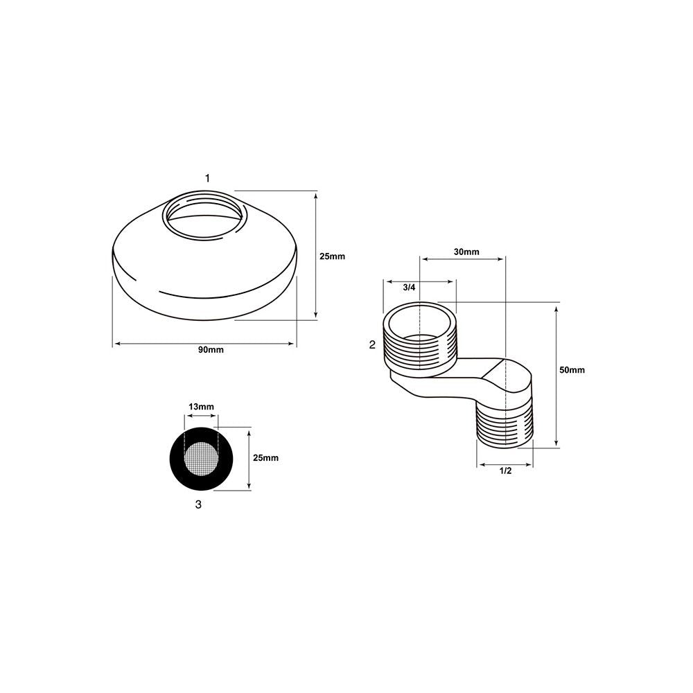 Excéntricas y florones grandes, kit