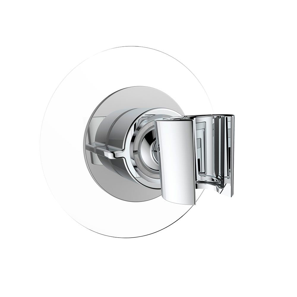 Soporte de cabezal de ducha 360° cromo