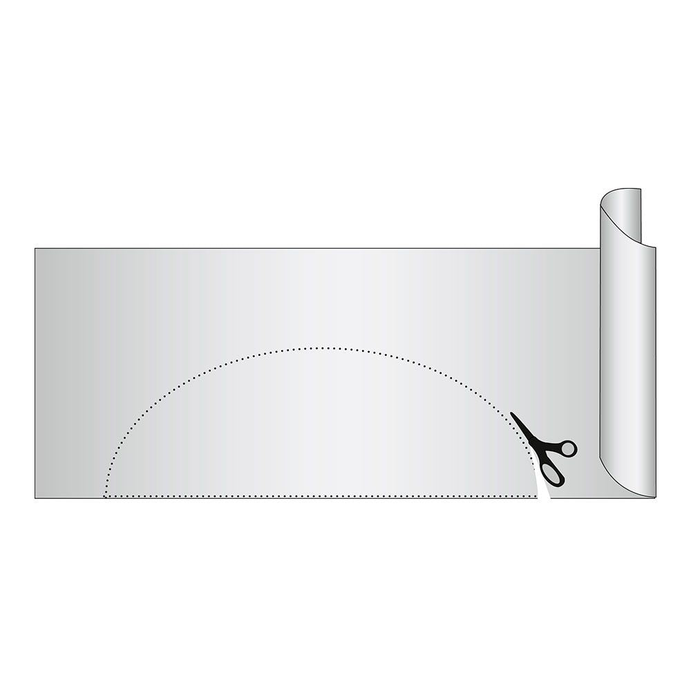 Lámina antideslizante extra gruesa gris 50 x 150 cm