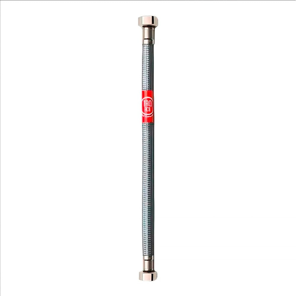 Latiguillo flexible inoxidable sanitario, m-h 3/8 pulg, 25 cm