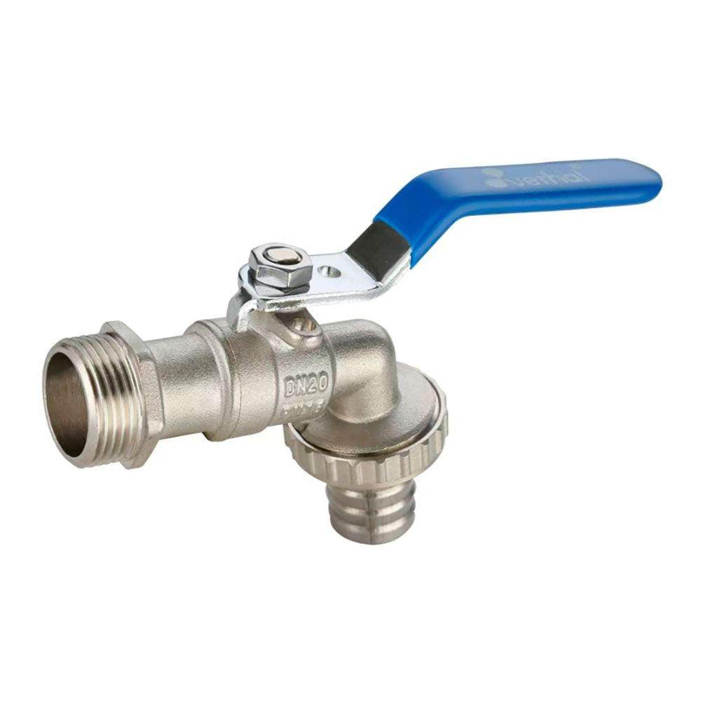 Grifo de jardín eco racor manguera ¾ x 1 pulg precintable