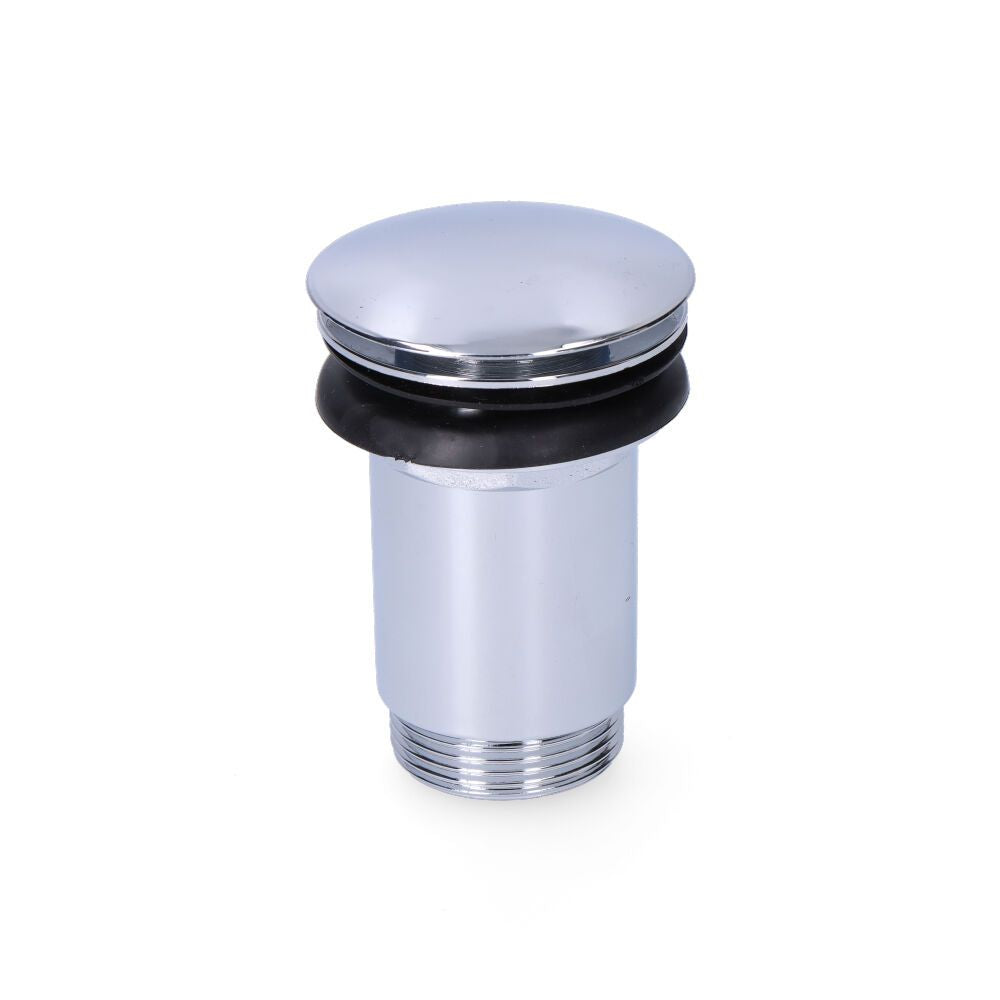 Desagüe "clic-clac" universal de lavabo-bidé cromado (envasado)