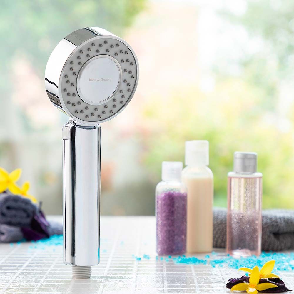 Mango de ducha doble con dispensador 3 en 1 xawara