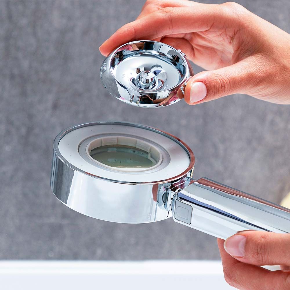 Mango de ducha doble con dispensador 3 en 1 xawara