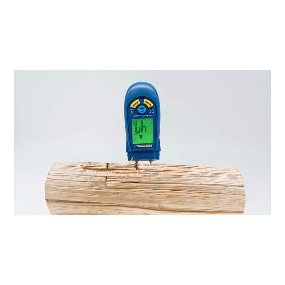 Medidor de humedad para madera, materiales de construcción y papel