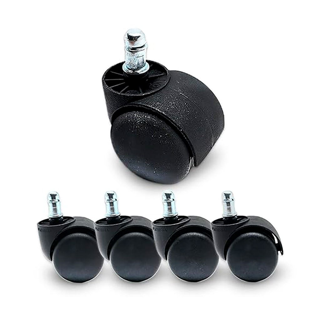 Ruedas silla gamer, 5 uds