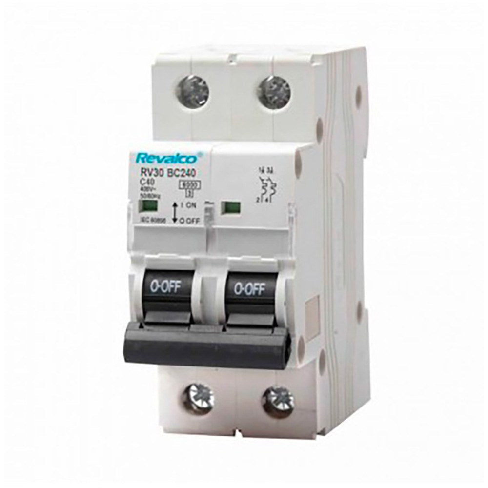 Magnetotérmico 2 polos 25a c 6ka residencial/terciario