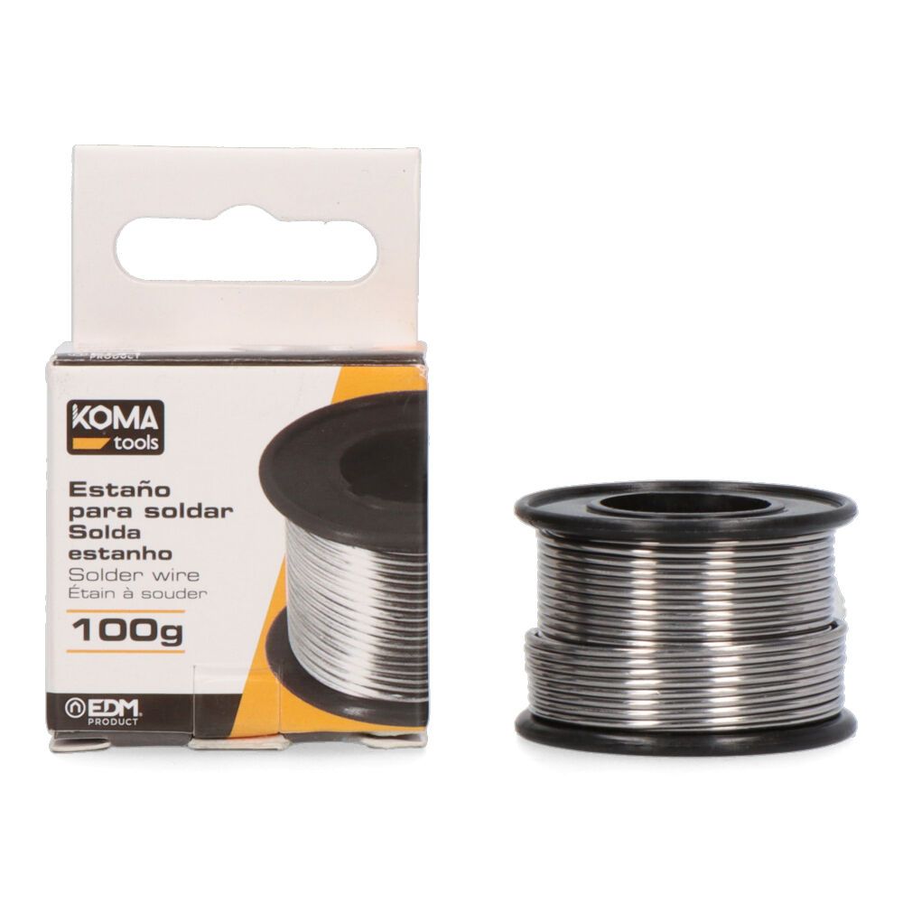 Carrete de estaño 100 g. 60% 1 mm