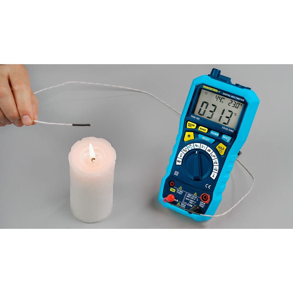 Multímetro digital 5 en 1, cat iii 1000v / 600v. true - rms