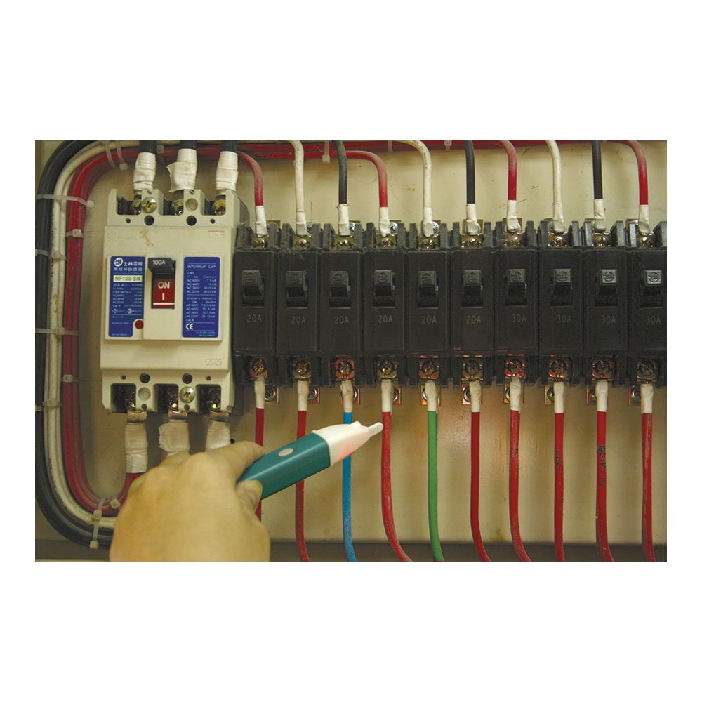 Detector tensión sin contacto y buscapolos cativ 1000v tesnt306 proskit