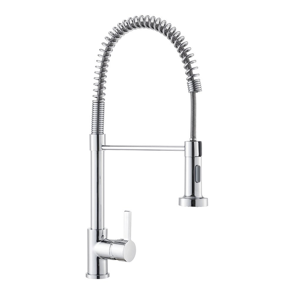 Grifo monomando de cocina, caño alto, serie pantón