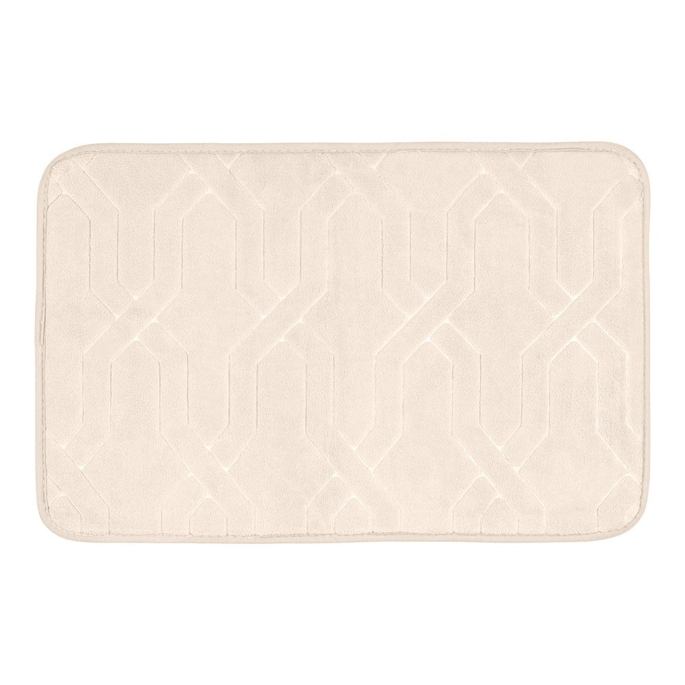 Alfombra de baño camiers, beige, 60 x 40 cm