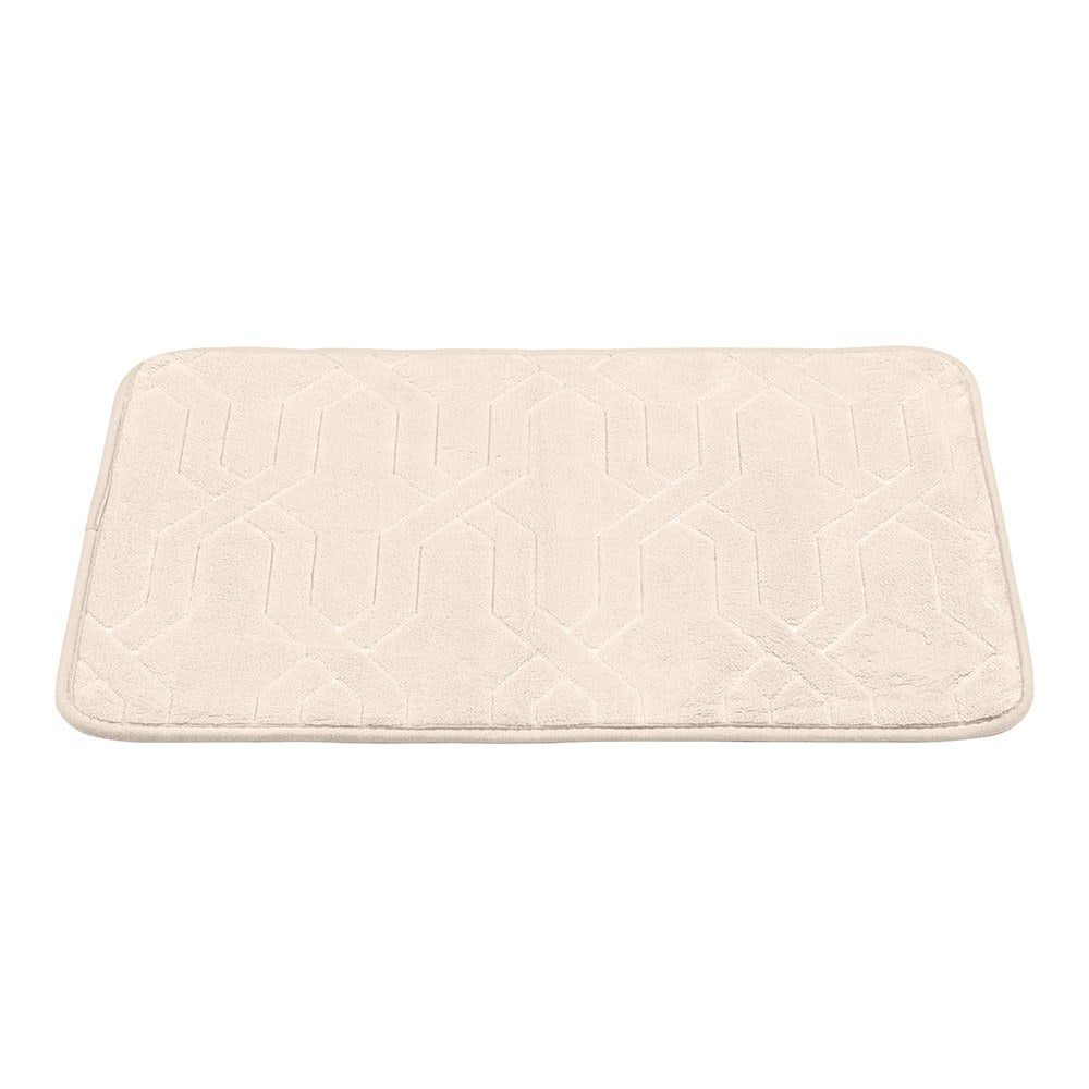 Alfombra de baño camiers, beige, 60 x 40 cm