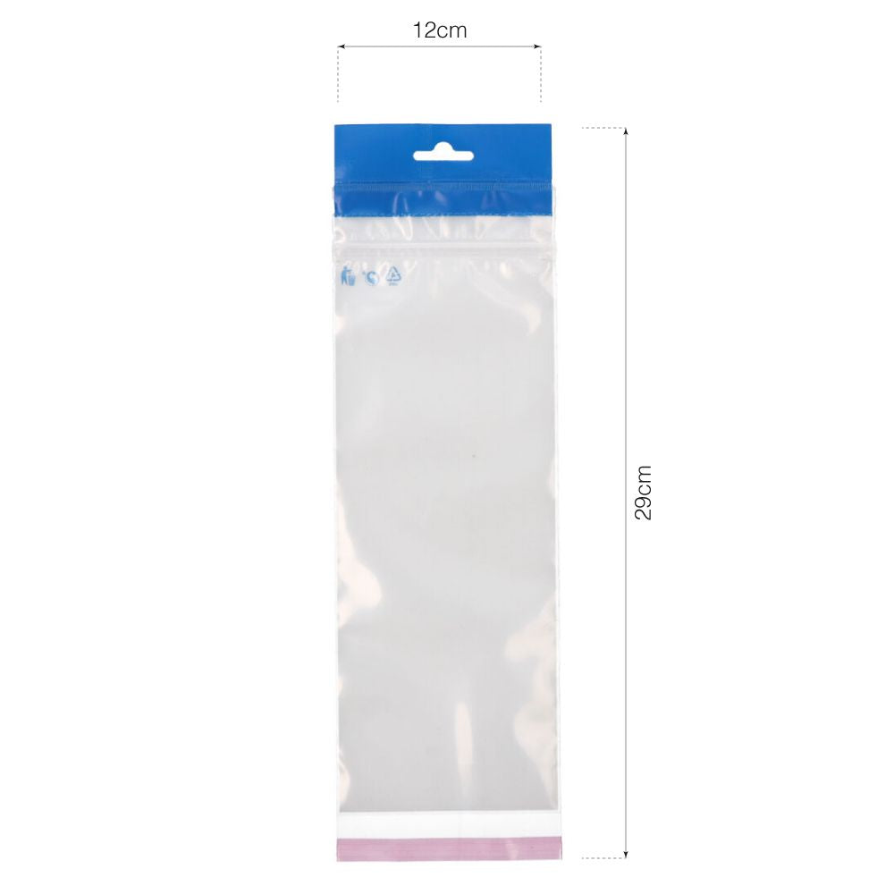 Pack 25 bolsas para envasado medida util 12 x 29 cm