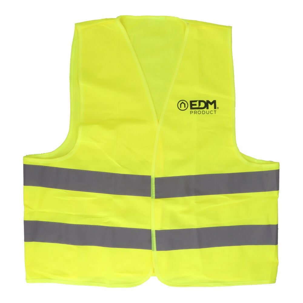 Chaleco reflectante amarillo talla adulto