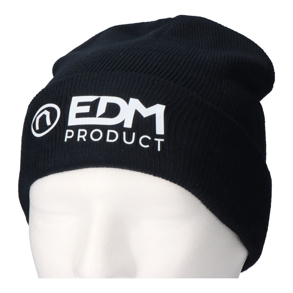 Gorro de punto de invierno azul marino