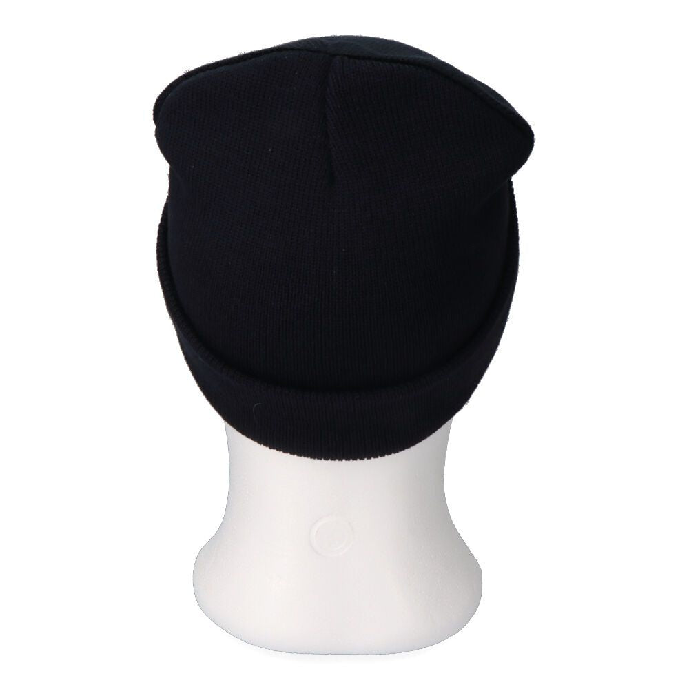 Gorro de punto de invierno azul marino