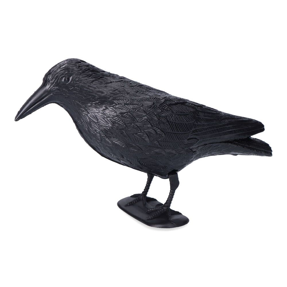 Cuervo ahuyenta pájaros 19 x 39 cm
