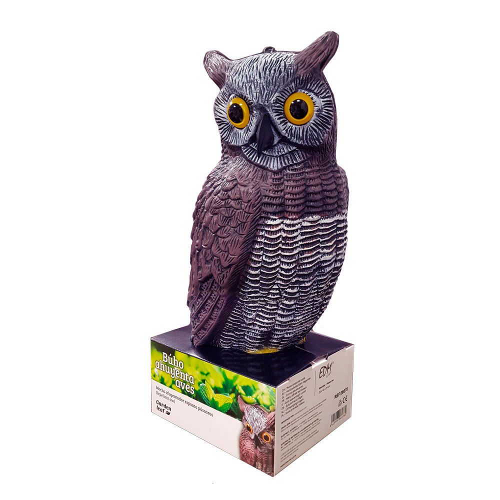 Búho ahuyenta aves ø19 x 40 cm