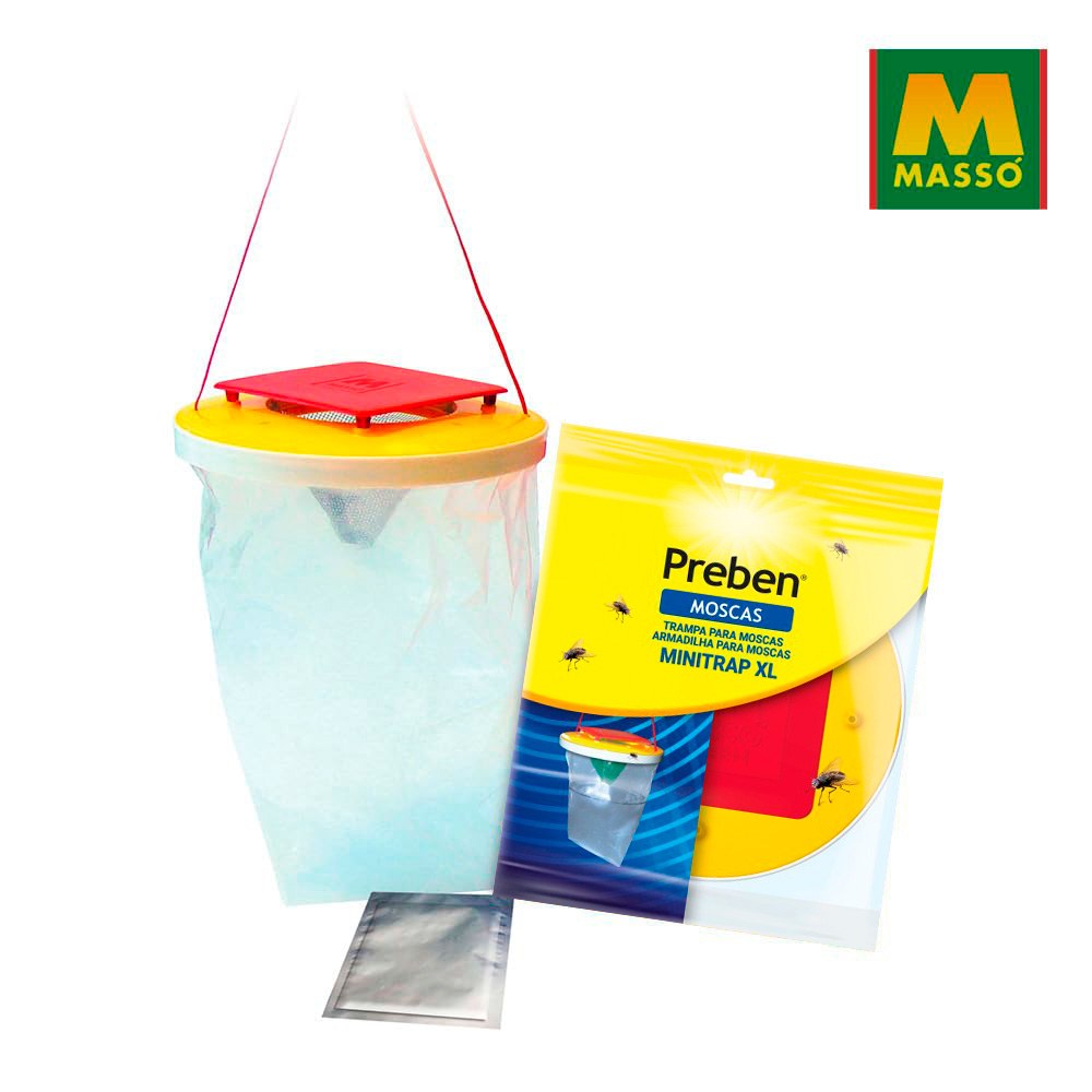 Trampa de moscas para exterior, mini-trap xl preben