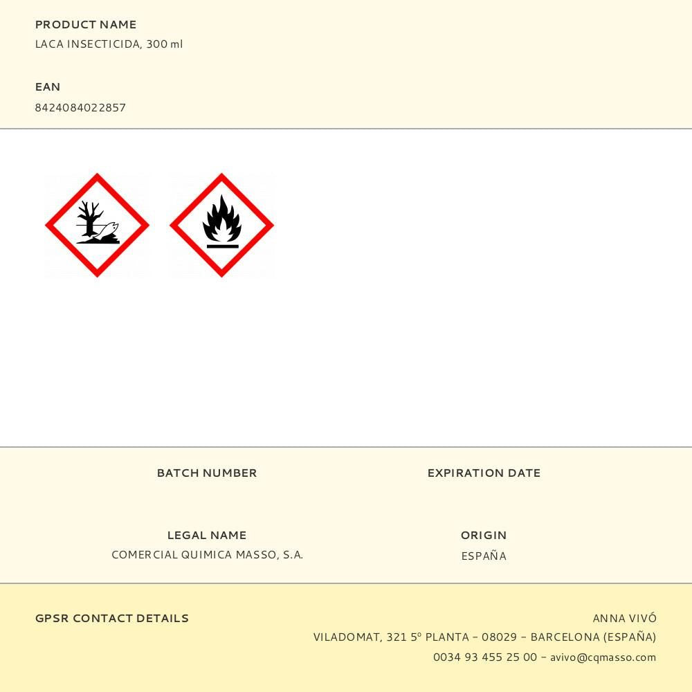 Insecticida cucarachas, 300 ml
