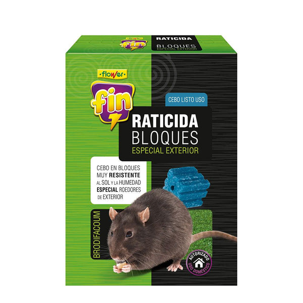 Raticida bloques 250 g especial exterior – PaperEstan