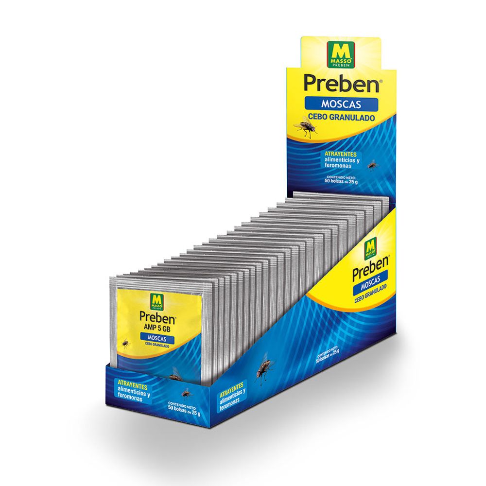 Cebo granulado para moscas 25 g