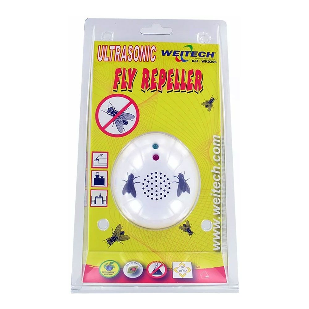 Repelente de moscas ultrasónico para uso interior