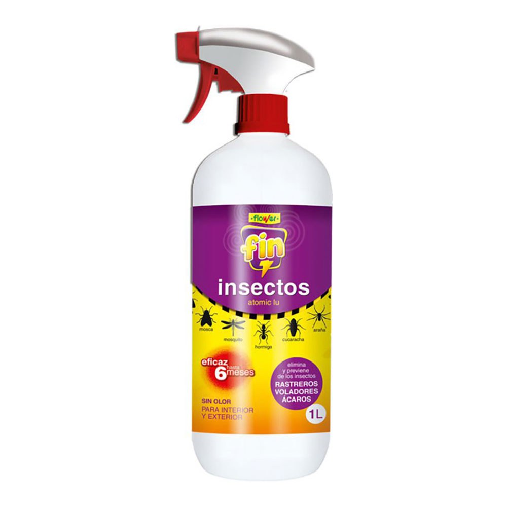Insecticida atomic lu, fin, rastreros y voladores, pistola pulverizadora, 1 l