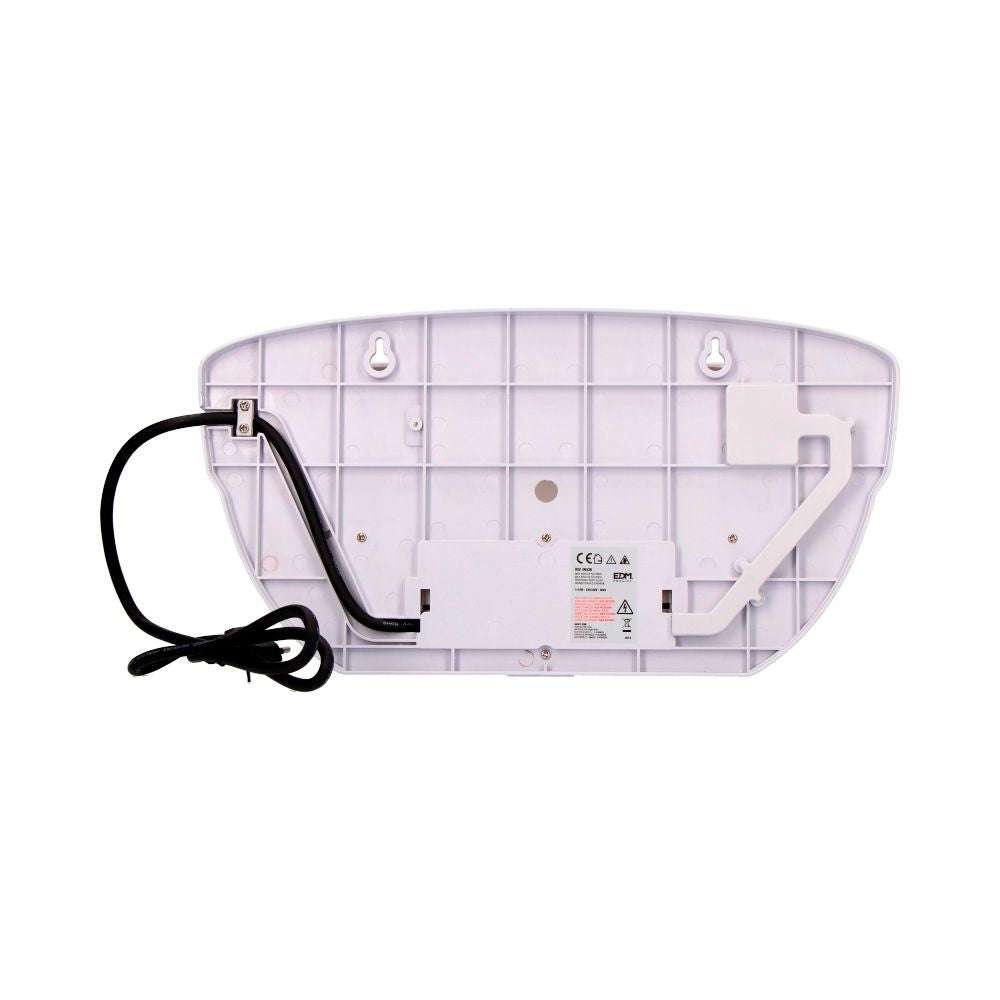 Atrapa insectos con placa adhesiva, uso interior, 1 x 18w - 80 m² - 37,5 x 19,6 cm