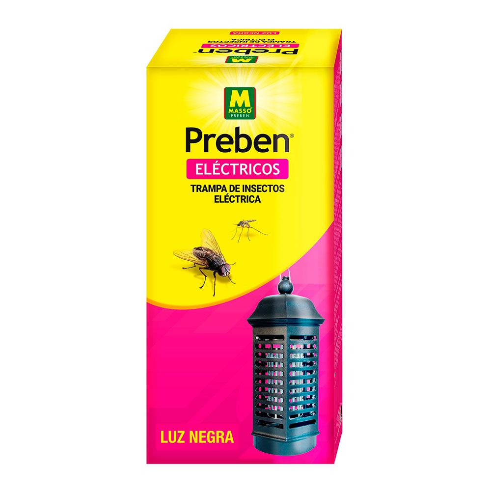 Trampa para insectos eléctrica 4w - ø10,5 x 22 cm