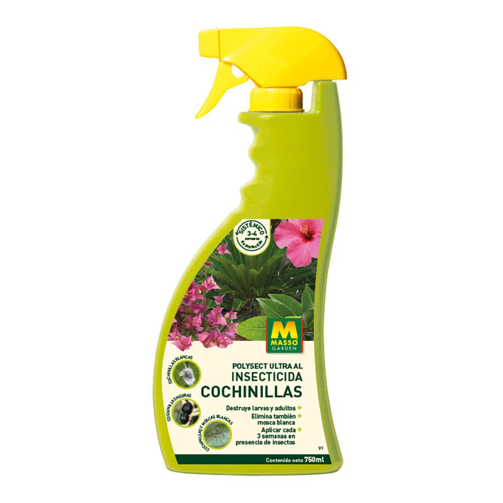 Insecticida sistémico contra cochinillas, pistola pulverizadora, 750 ml