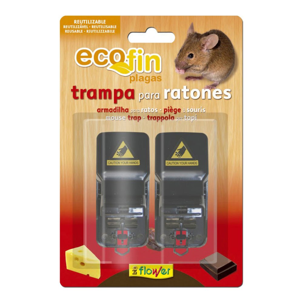 Trampa para ratones, fin, 2 uds