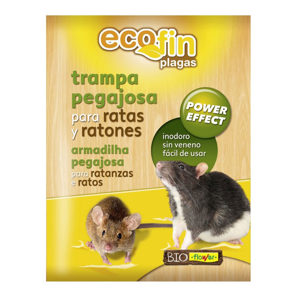 Trampa pegajosa para ratas y ratones, fin