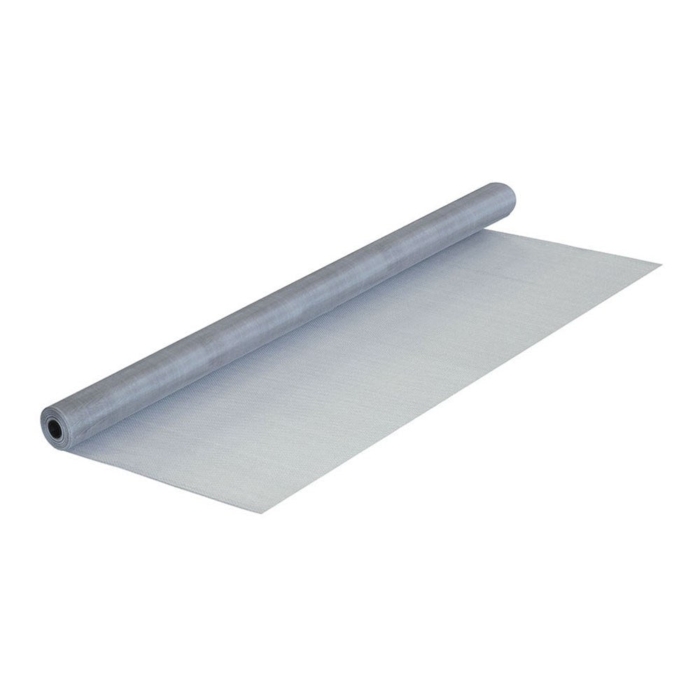 Rollo de mosquitera, fibra de vidrio, gris, 100 x 250 cm