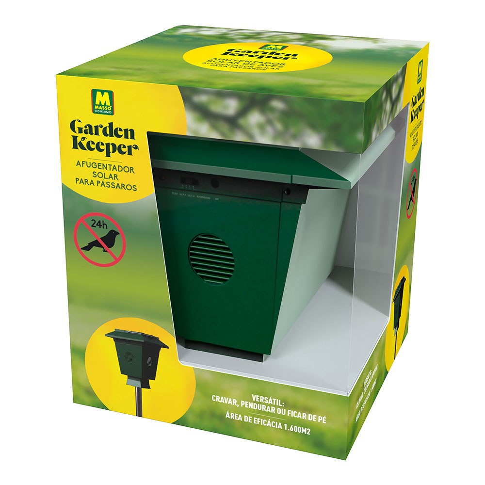 Ahuyentador solar de aves garden keeper