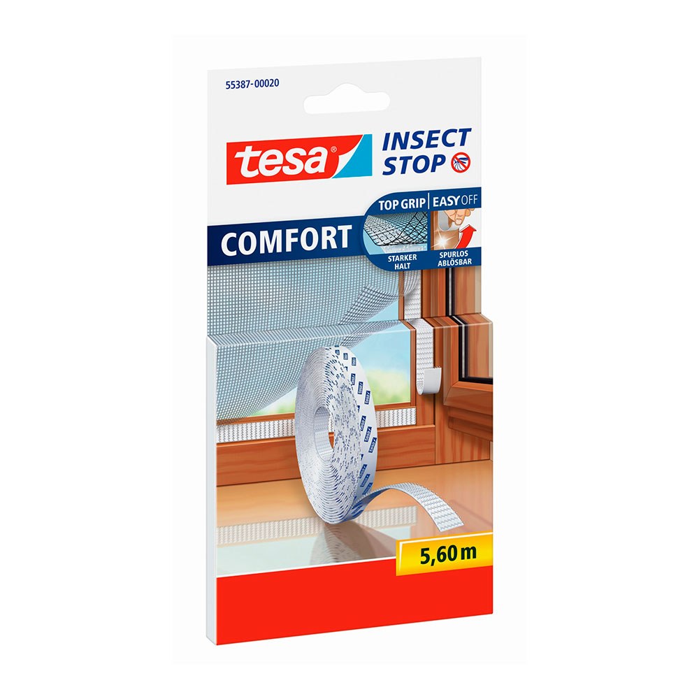 Cinta adhesiva para mosquitera 560 x 0.9 cm