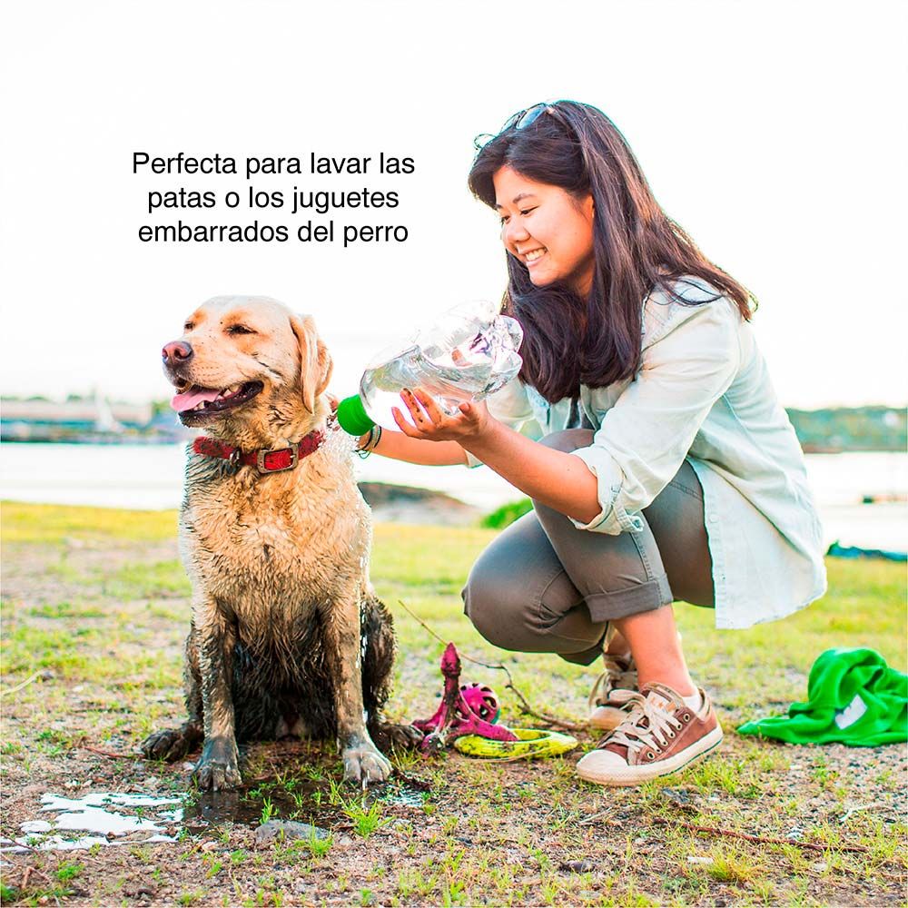 Adaptador botella mud dog ducha portátil