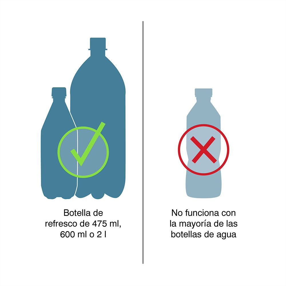 Adaptador botella mud dog ducha portátil