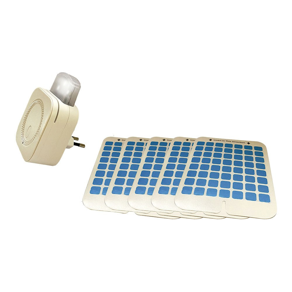 Enchufe antimosquitos con trampa adhesiva, 20 m²