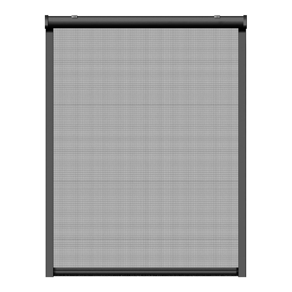 Mosquitera enrollable, antracita, 130 x 160 cm