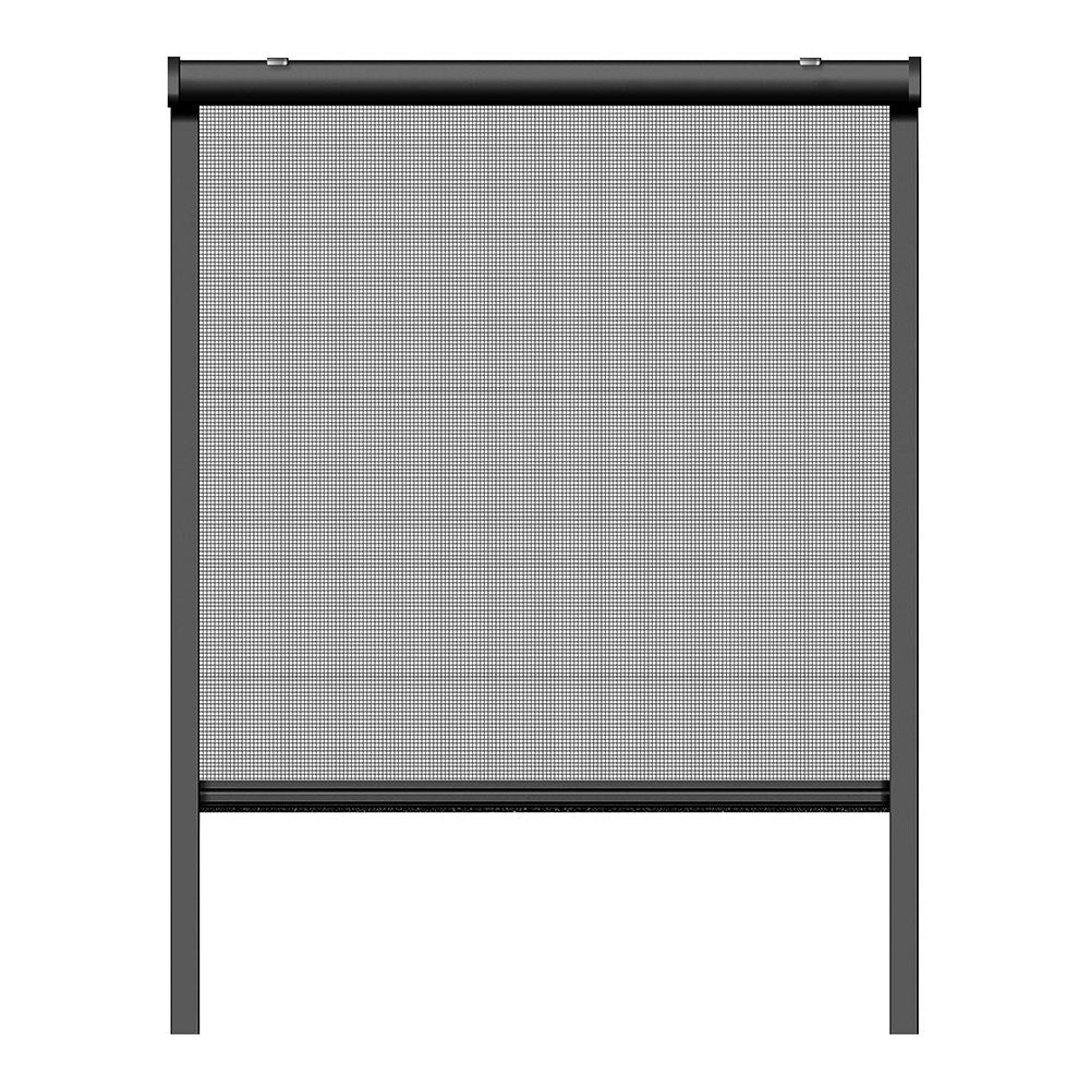 Mosquitera enrollable, antracita, 130 x 160 cm