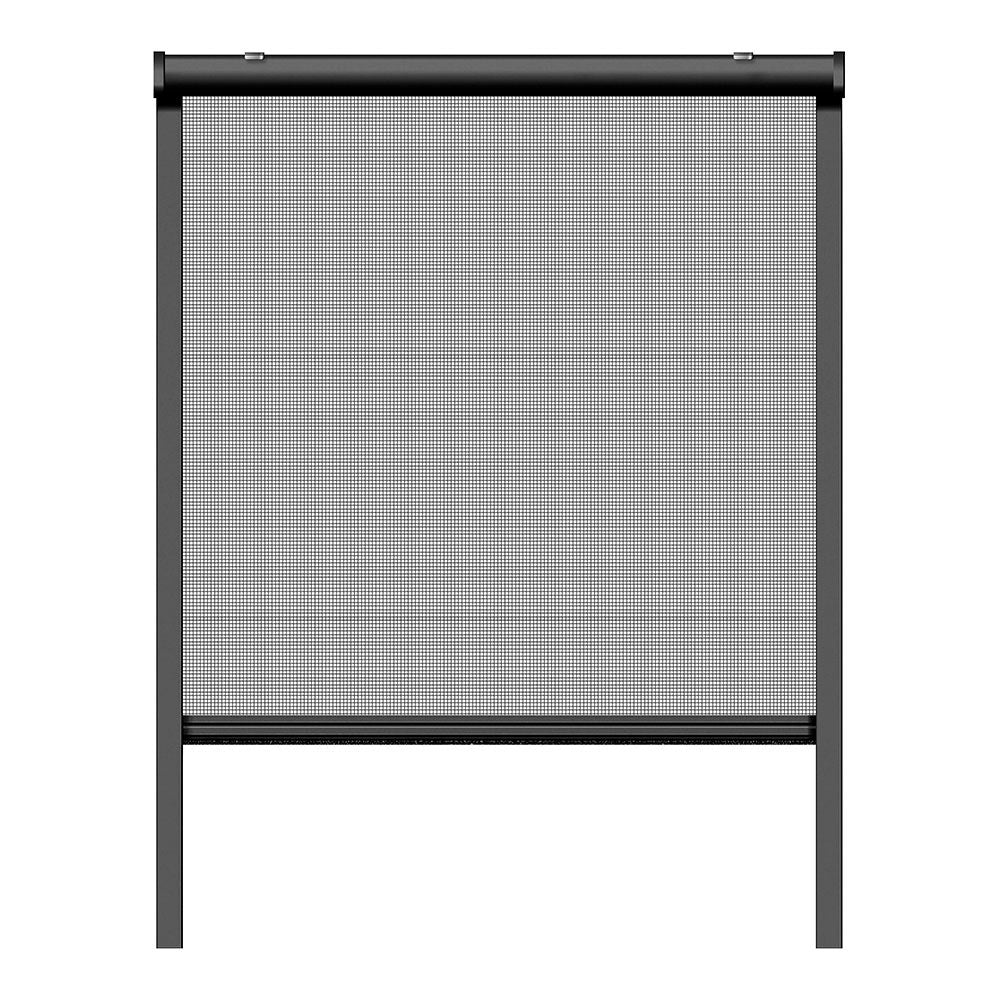Mosquitera enrollable, antracita, 160 x 160 cm